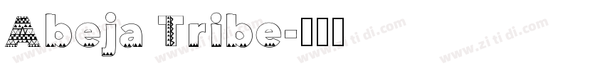 Abeja Tribe字体转换